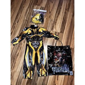 Transformer Bumblebee NEW Child Toddler 2T Muscle‎ Costume Halloween 2017